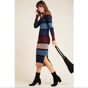 Anthropologie Dolan Lorna Sweater Midi Dress